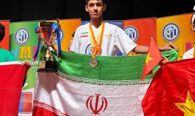 نوجوان مرندی مدال طلای جهان را دشت کرد